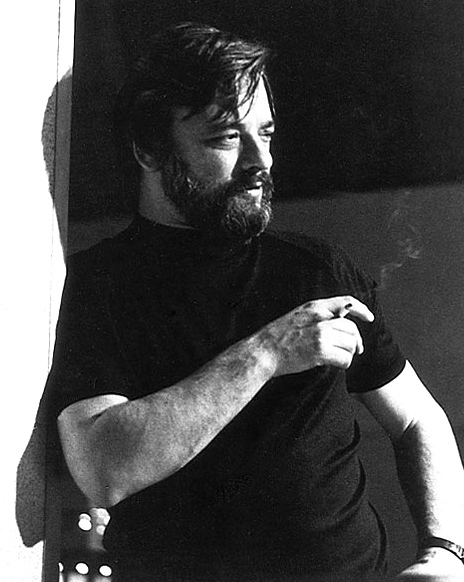 Stephen Sondheim smoking