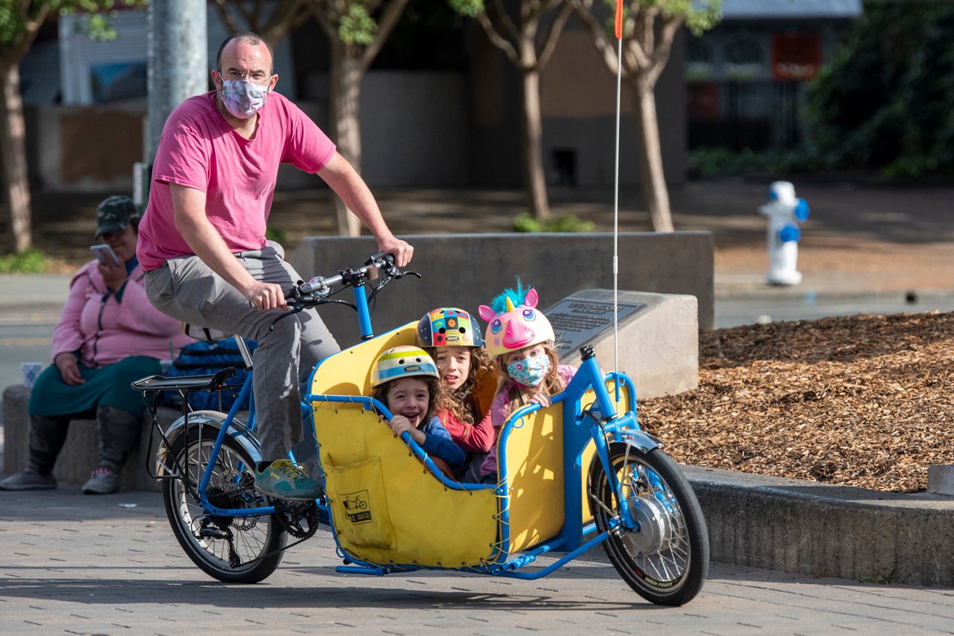 dad kids bike